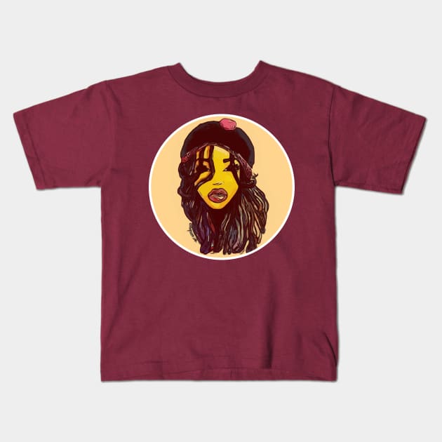 JAMAICA DREADLOCKS  Afro-centric natural hair Beauty Kids T-Shirt by EllenDaisyShop